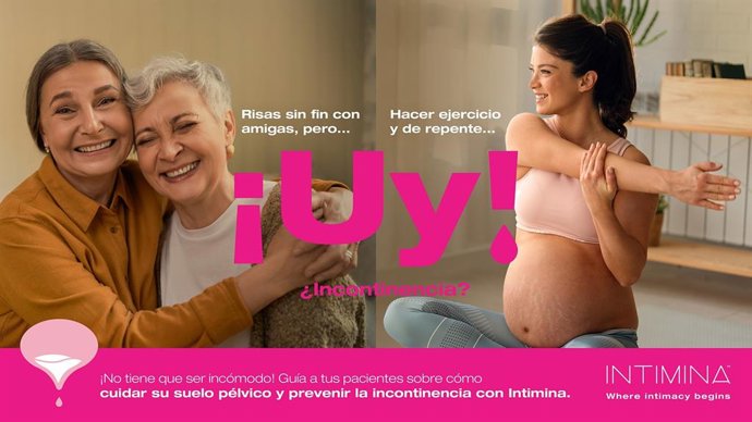 Nova campanha da INTIMINA para vender produtos de saúde íntima para mulheres.