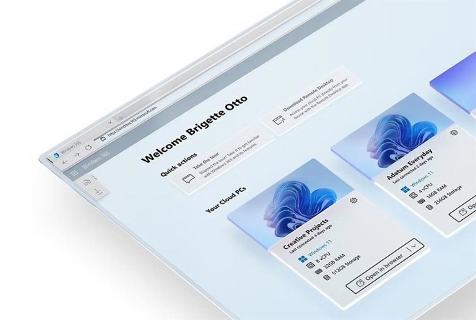 Computador em nuvem do Windows 365