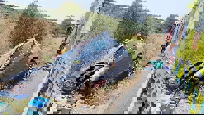 Bomberos De Jarandilla Intervienen En El Rescate De Un Accidente De Tráfico En Jaraíz