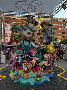 Florida Portazgo, ganadora del primer premio de Especial Infantil de Fogueres 2025