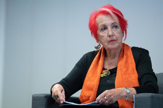 Archivo - La periodista Rosa Maria Calaf