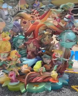 Florida Portazgo, guanyadora del primer premi d'Especial Infantil de Fogueres 2025