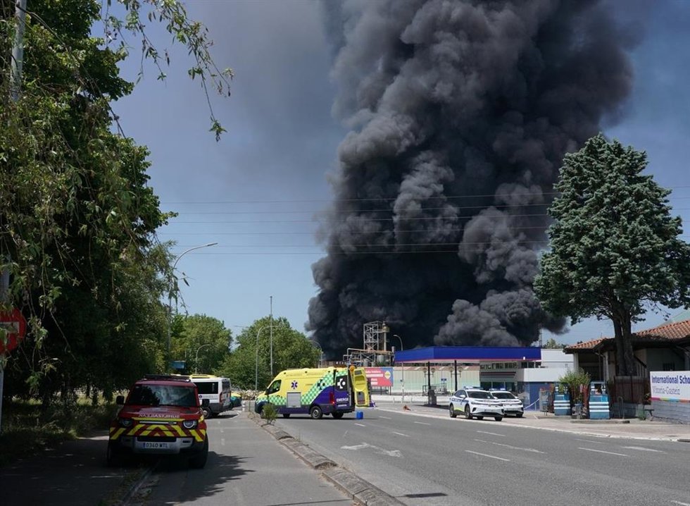 Incendio de Vitoria