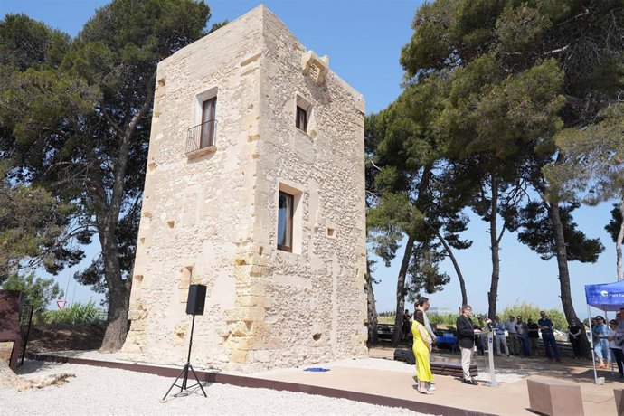 Inaugurada la restauración de la Torre de Virgili (Tarragona).