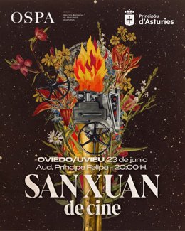 Cartel del concierto de la OSPA