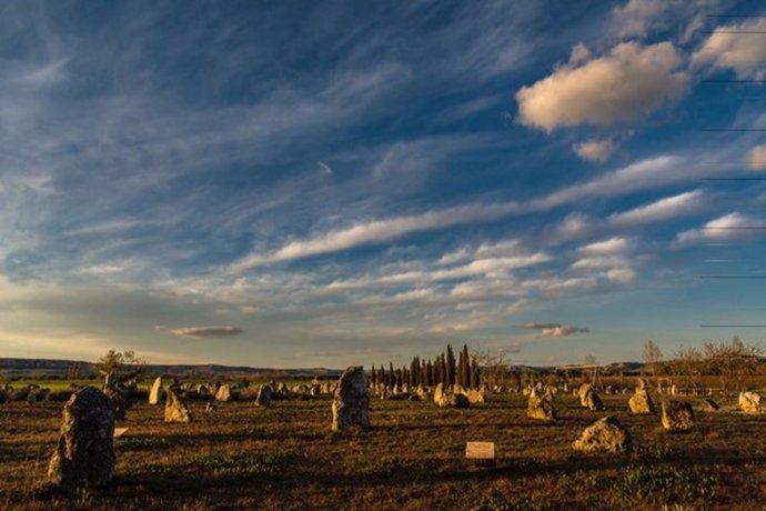 Necrópolis del Cementerio Las Ruedas Pintia, en Valladolid.