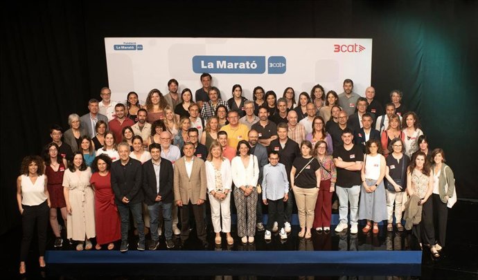 Acto del 26 Retorno social de La Marató.