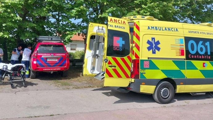 Rescatada una mujer con deterioro cognitivo en una zona de monte tras perderse en Camargo