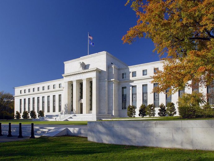 Archivo - Edificio de la Reserva Federal de Estados Unidos (Fed), sito en Washington.