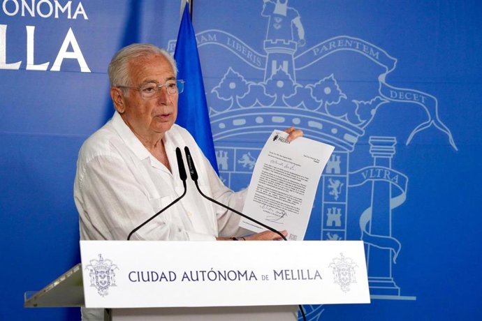 El presidente del Gobierno de Melilla, Juan José Imbroda.