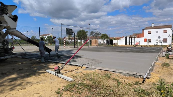 Ejecución de una obra en Bembézar.