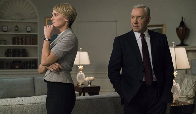 Archivo - Netflix se negó a pagar a Robin Wright lo mismo que a Kevin Spacey en House of Cards