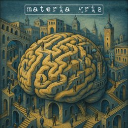 Portada de 'Materia gris', proyecto del compositor abulense Juan Miguel Martín.