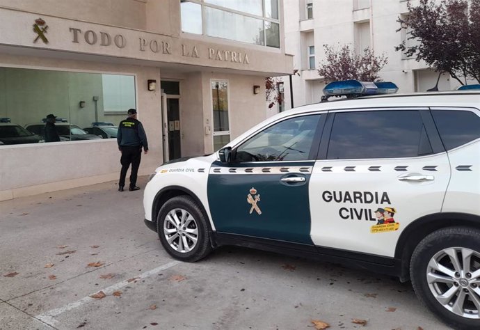 Imagen de un coche de la Guardia Civil.