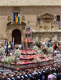 Archivo - Procesión del Corpus Christi en Baeza.