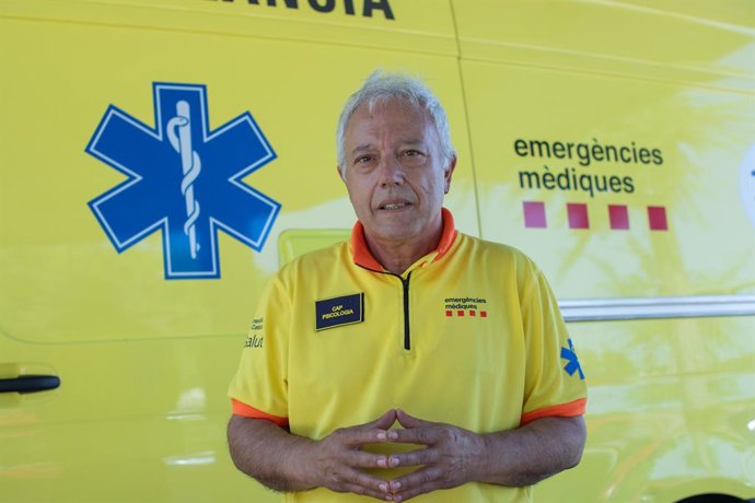 El cap de l'àrea de psicologia del Sistema d'Emergències Mèdiques (SEM), Andrés Cuartero