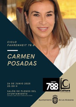 La escritora Carmen Posadas