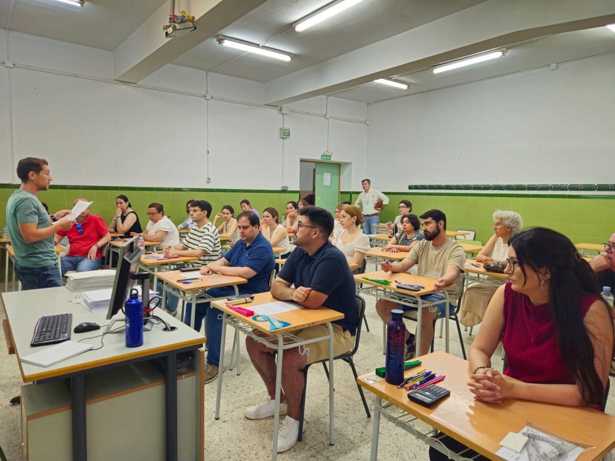Más de 3.290 docentes se presentan a las oposiciones de Secundaria y especialidades de FP en Extremadura