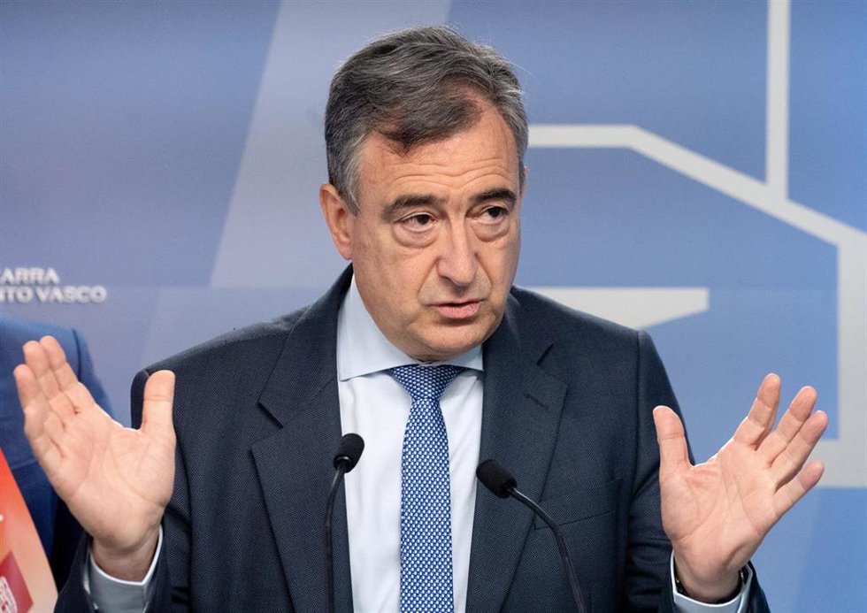 El presidente del PNV, Aitor Esteban.