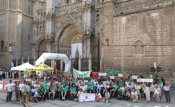 Marcha contra la ELA en Toledo