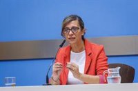 La consejera municipal de Políticas Sociales, Marian Orós, celebra el arresto del responsable de los hostales ilegales