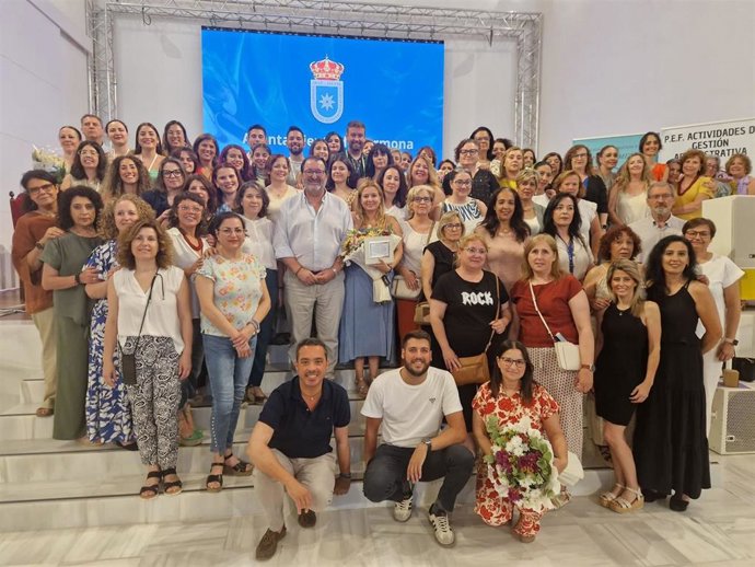 Acto de clausura de los cuatro programas de Empleo y Formación de Carmona