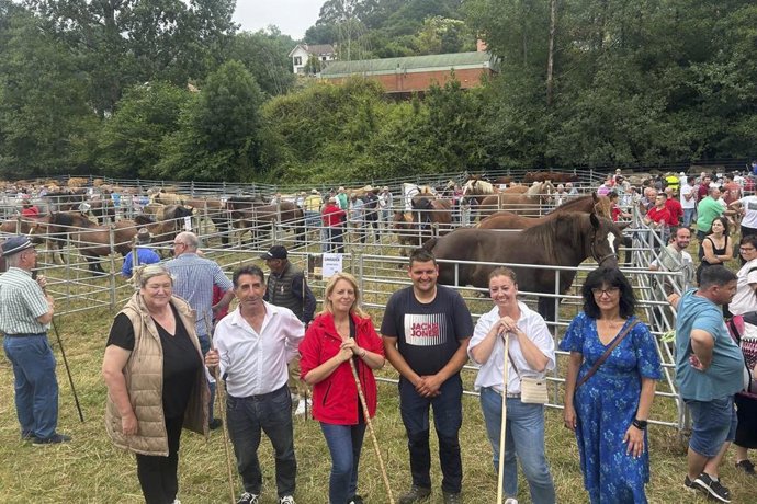 Más de 1.300 reses de 71 ganaderías participan en la concentración y exposición de ganado en Ampuero