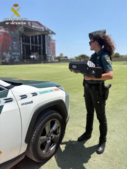La Guardia Civil blinda un año más la seguridad en el Mallorca Live Festival