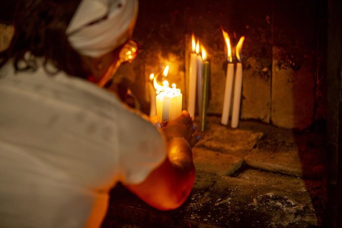 Archivo - Arquivo - 7 de dezembro de 2024, São Paulo, São Paulo, Brasil: PRAIA GRANDE SÃO PAULO BRASIL. O tradicional evento dos Festejos de Iemanjá começa neste fim de semana (dias 7 e 8) em Praia Grande. Com a cerimônia oficial do primeiro período acont