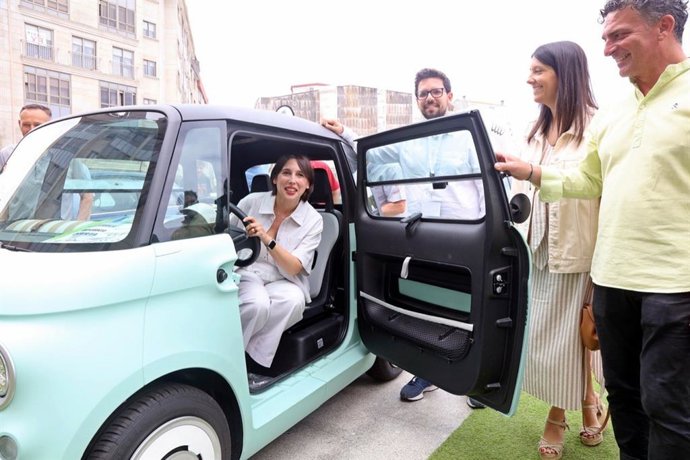 La conselleira de Economía e Industria, María Jesús Lorenzana.