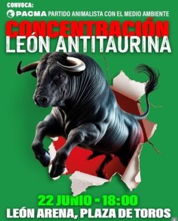 Concentración Antitaurina León