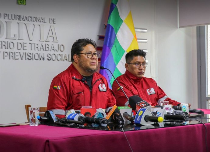 El ministro de Trabajo, Empleo y Previsión Social de Bolivia, Erland Rodríguez