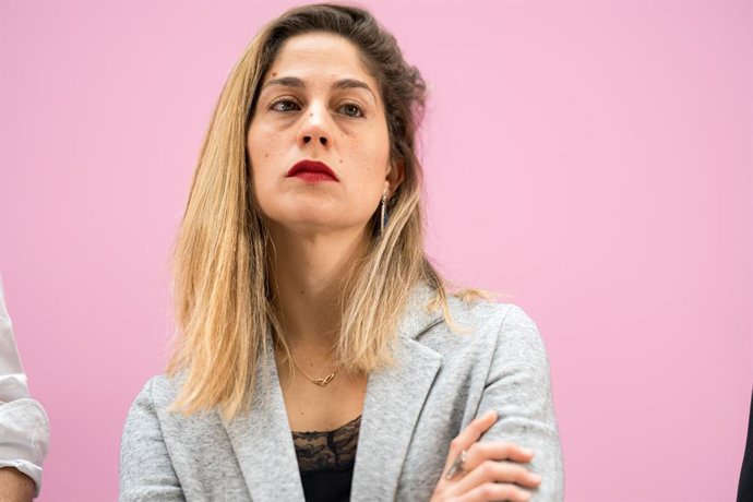 Archivo - La cocoordinadora general de Sumar, Lara Hernández