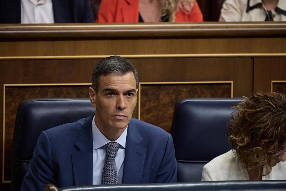 El presidente del Gobierno, Pedro Sánchez
