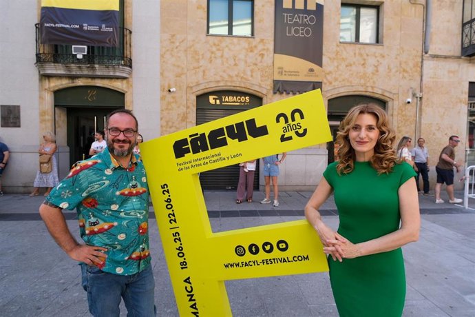 La viceconsejera de Acción Cultural de la Junta de Castilla y León, Mar Sancho, en el Fàcyl 2025