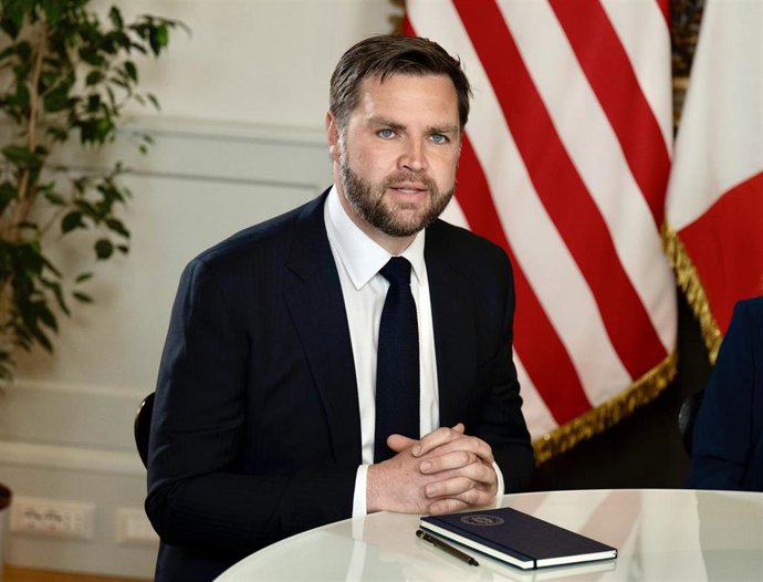 Archivo - El vicepresidente de Estados Unidos, JD Vance (archivo)