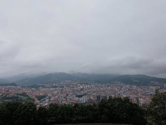 Nubes en Bilbao