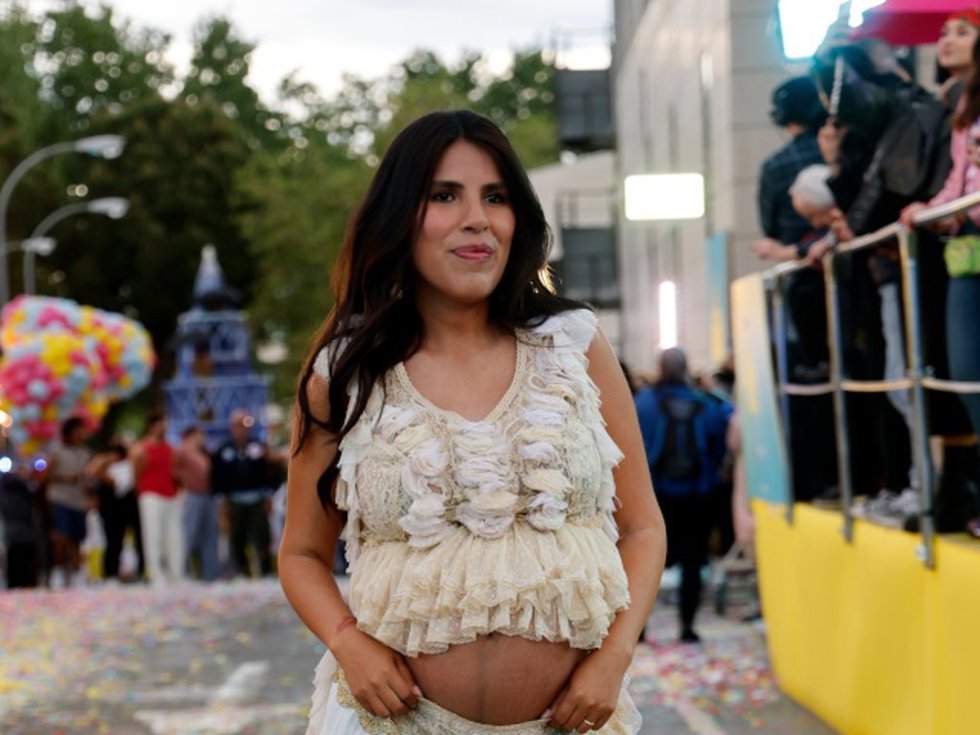 Isa Pantoja durante el estreno del nuevo programa de TVE 'La familia de la tele', a 5 de mayo de 2025, en Madrid (España)
