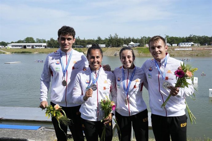 España termina con doce medallas el Europeo de sprint olímpico