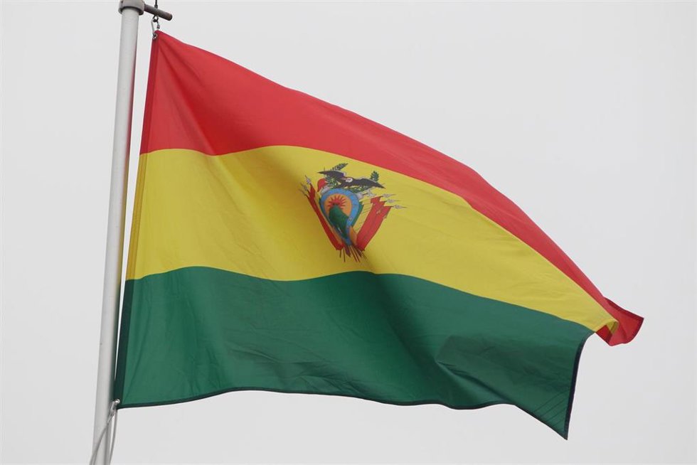 Archivo - Bandera de Bolivia