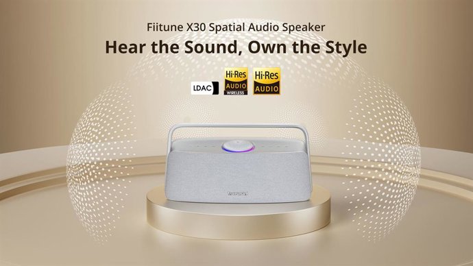 Tronsmart Fiitune X30 Home Speaker with Sleek Design and Immersive Spatial Audio