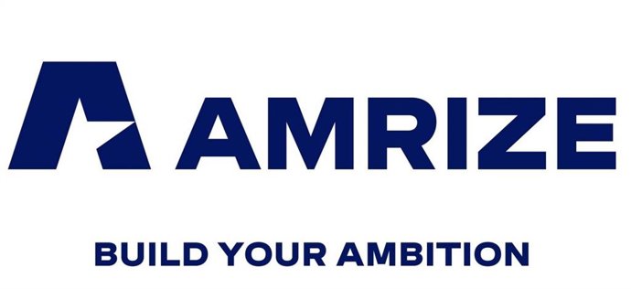 Archivo - Logo de Amrize, nombre que adoptará el negocio de Holcim en Norteamérica tras ejecutar su escisión de la compañía suiza