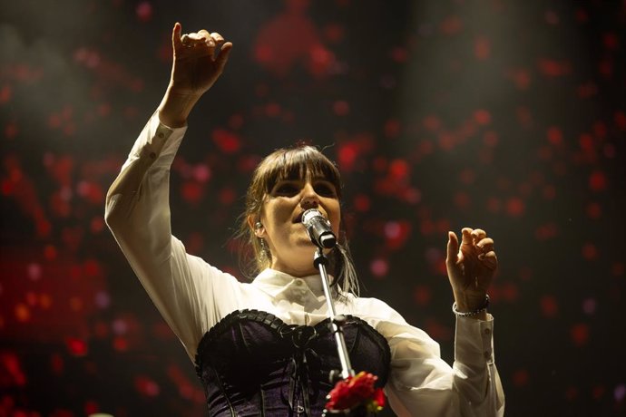 La cantant Rozalén en imatge d'arxiu. 