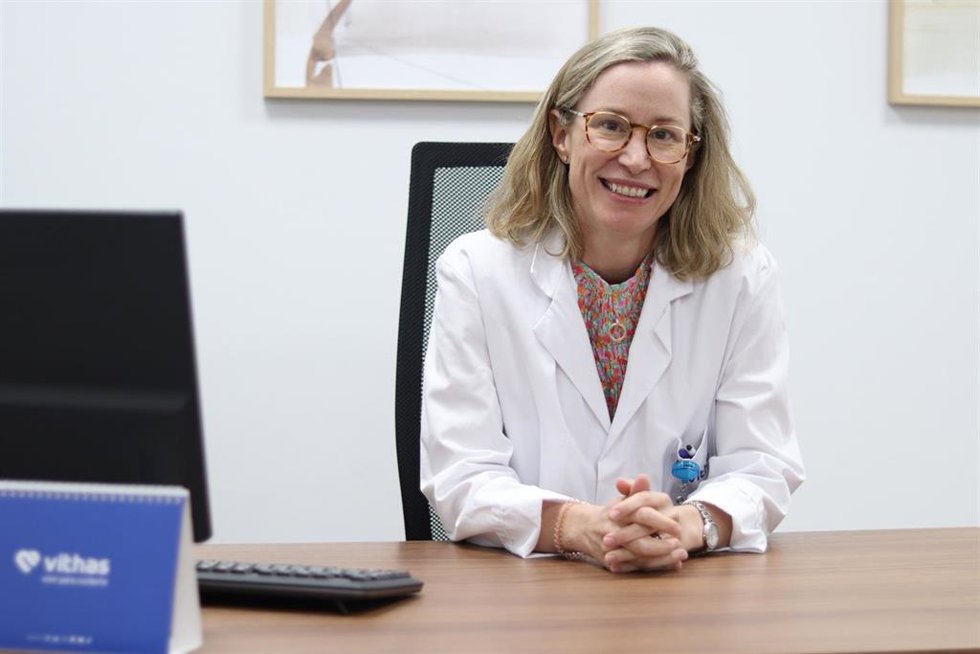 Marta Andreu, jefa del servicio de Dermatología del Hospital Universitario Vithas Madrid La Milagrosa.