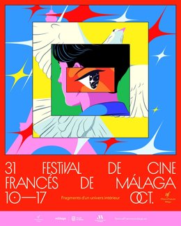 Cartel del Festival de Cine Francés de Málaga
