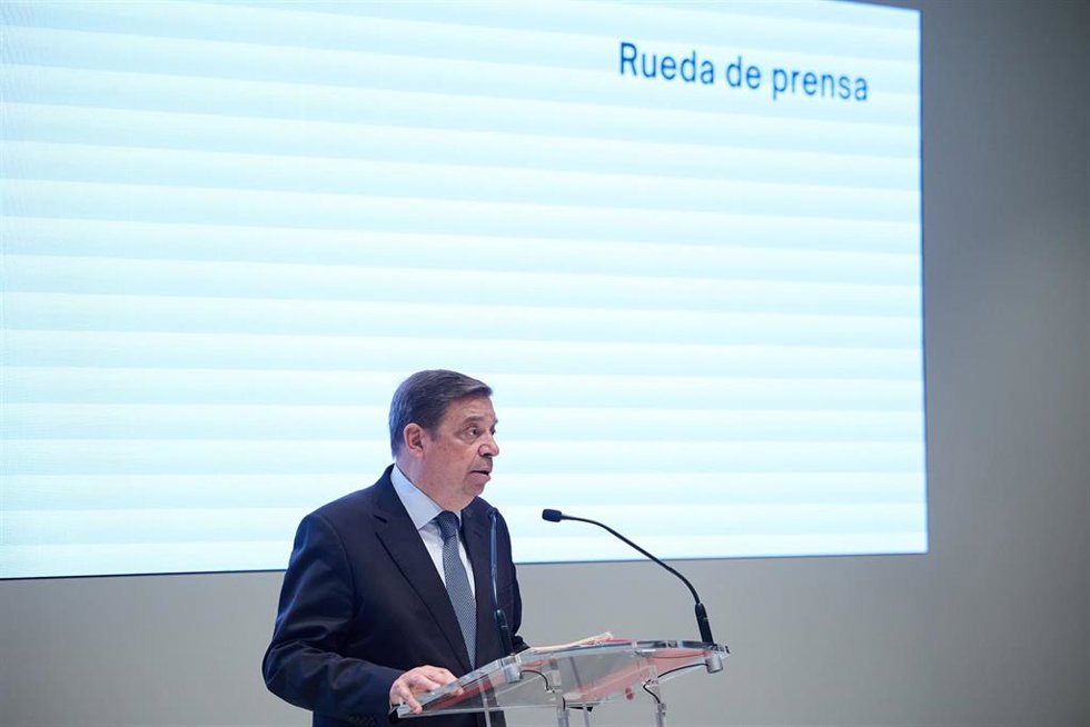 El ministro de Agricultura, Pesca y Alimentación, Luis Planas 