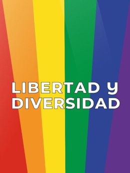 Cartel de la campaña LGTBI+ 2025 del Ayuntamiento de Madrid