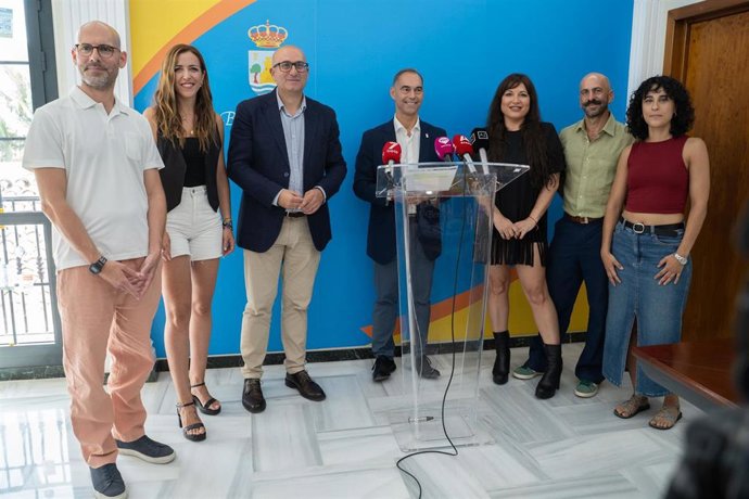 Presentación de La Térmica Village en Benalmádena, que se celebrará el 5 de julio en el recinto de Los Nadales de Benalmádena Pueblo con el principal aliciente de la actuación de Ángeles Toledano.