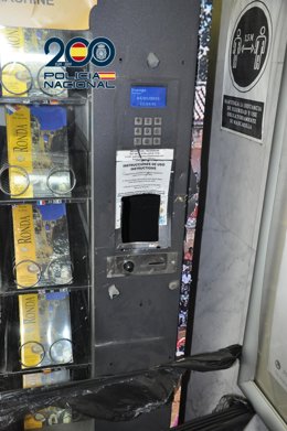 Esclarecen el robo en máquinas expendedoras en el interior de un aparcamiento en Ronda