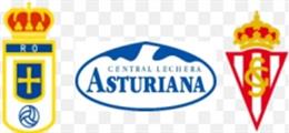 Central Lechera Asturiana, patrocinador oficial del Real Oviedo y el Real Sporting de Gijón.